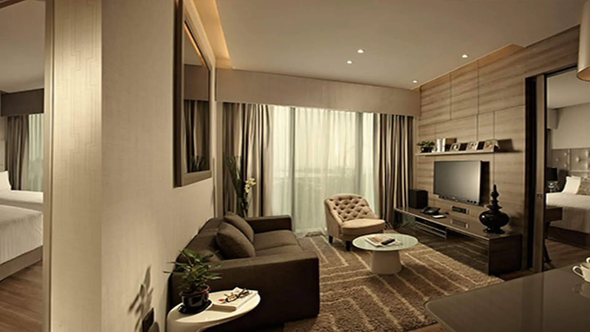 Aparthotel Pan Pacific Serviced Suites Beach Road, Singapore