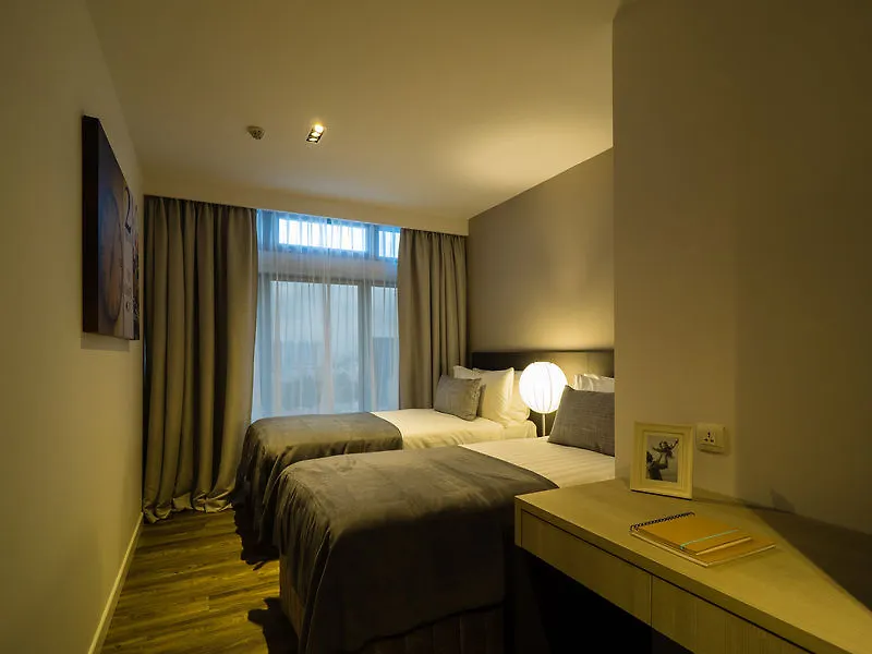 Lägenhetshotell Pan Pacific Serviced Suites Beach Road, Singapore